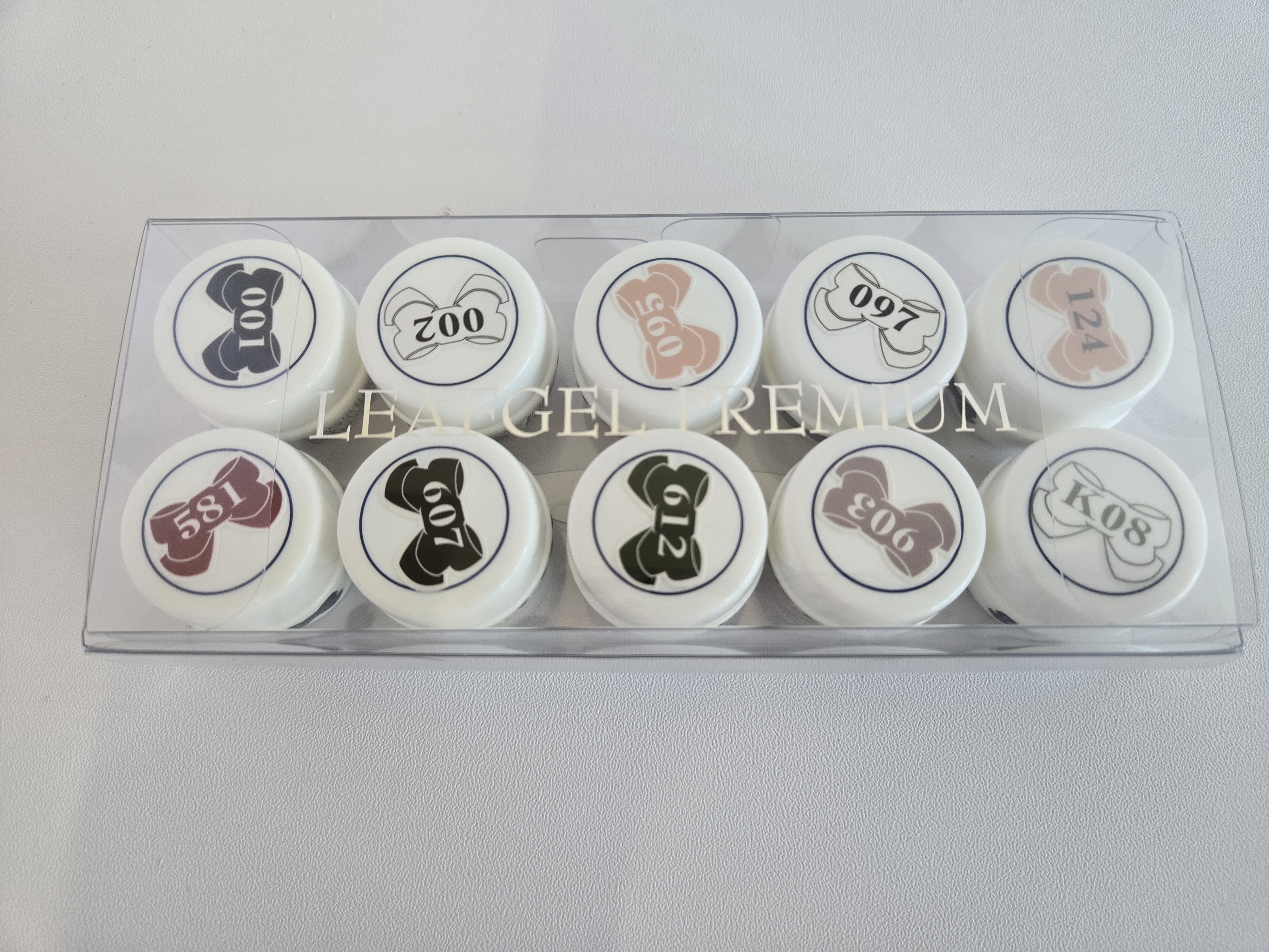LEAFGEL PREMIUM 10 colors gel set