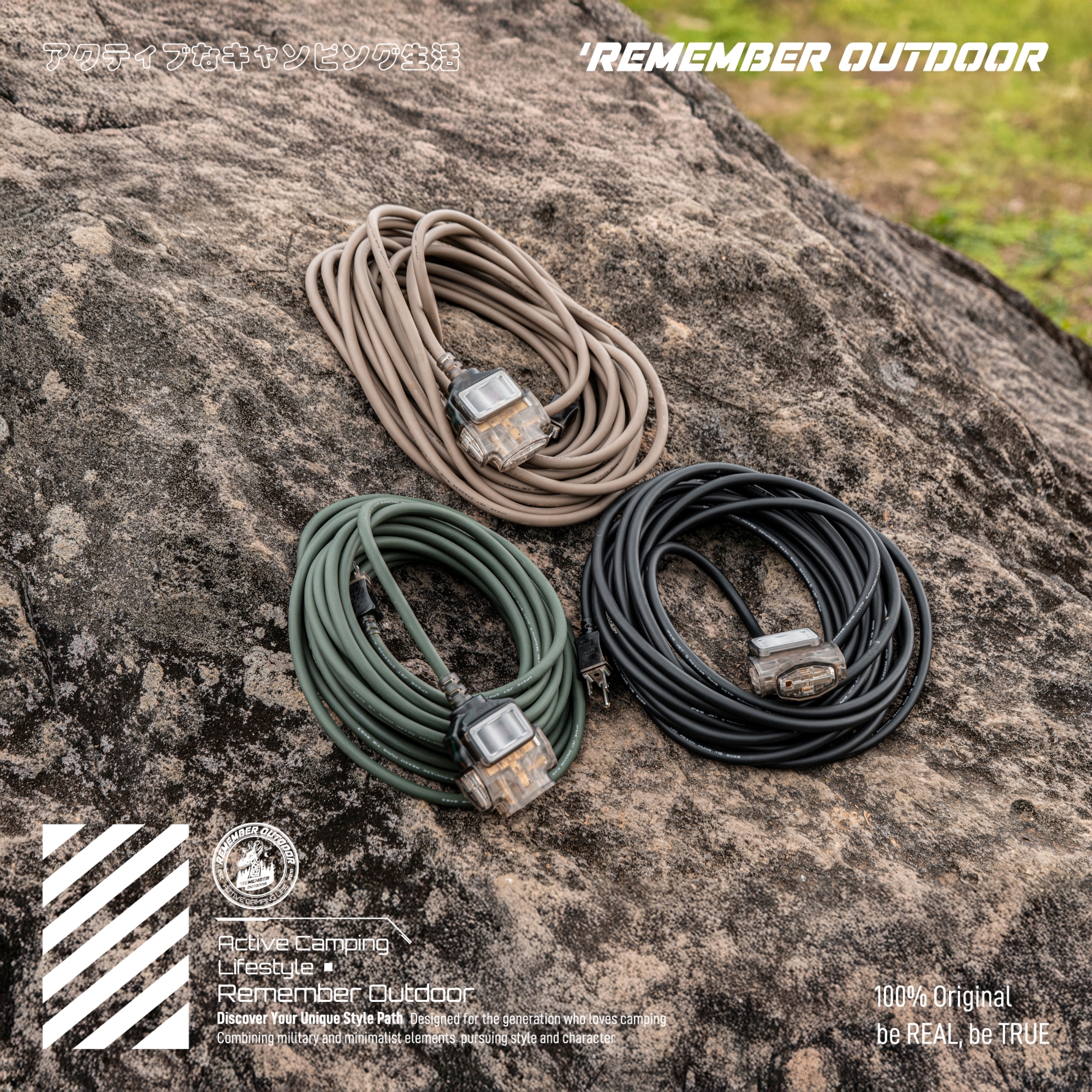 【樂活不露】神盾動力延長線 10M/15M GJ11