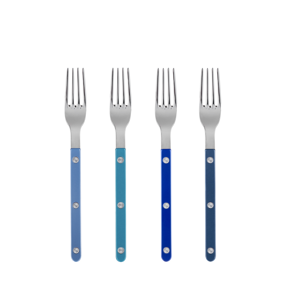 SABRE | Bistrot 復古珠光水晶鈕扣系列 | 沙拉叉 | 亮面 | 多色選擇