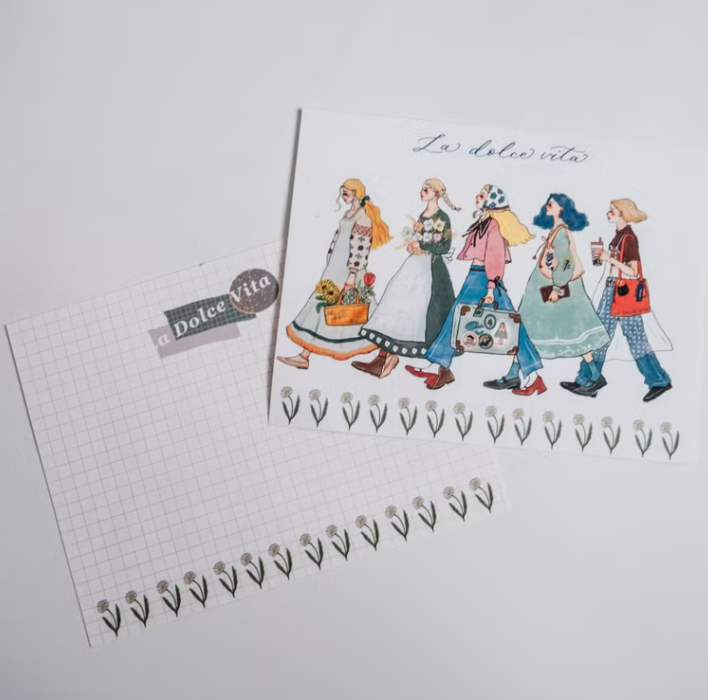 我們快樂地向前走 明信片｜甜蜜生活 la dolce vita 臺灣