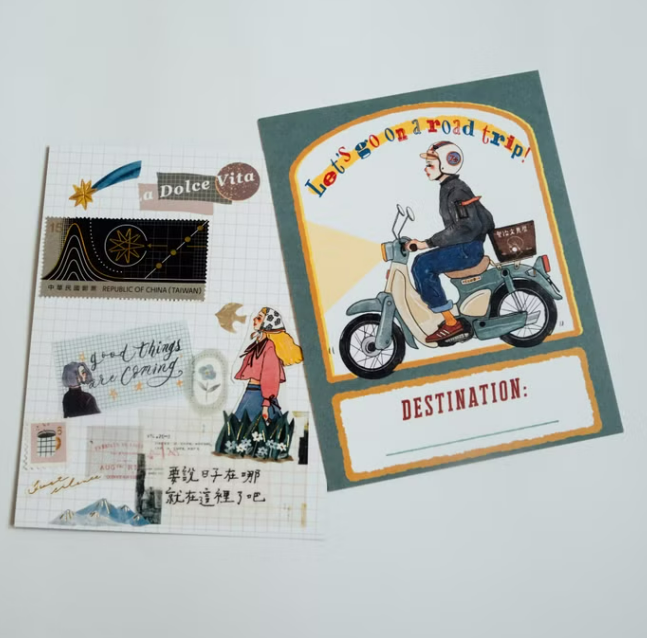 往下一站出發 明信片｜甜蜜生活 la dolce vita 臺灣