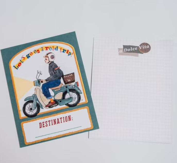 往下一站出發 明信片｜甜蜜生活 la dolce vita 臺灣