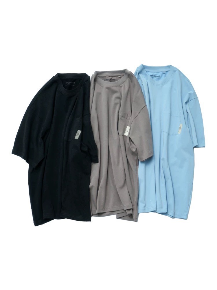 #預購 BTB 25SS 270G 純棉 水洗 做舊復古 口袋寬鬆圓領短踢 三色