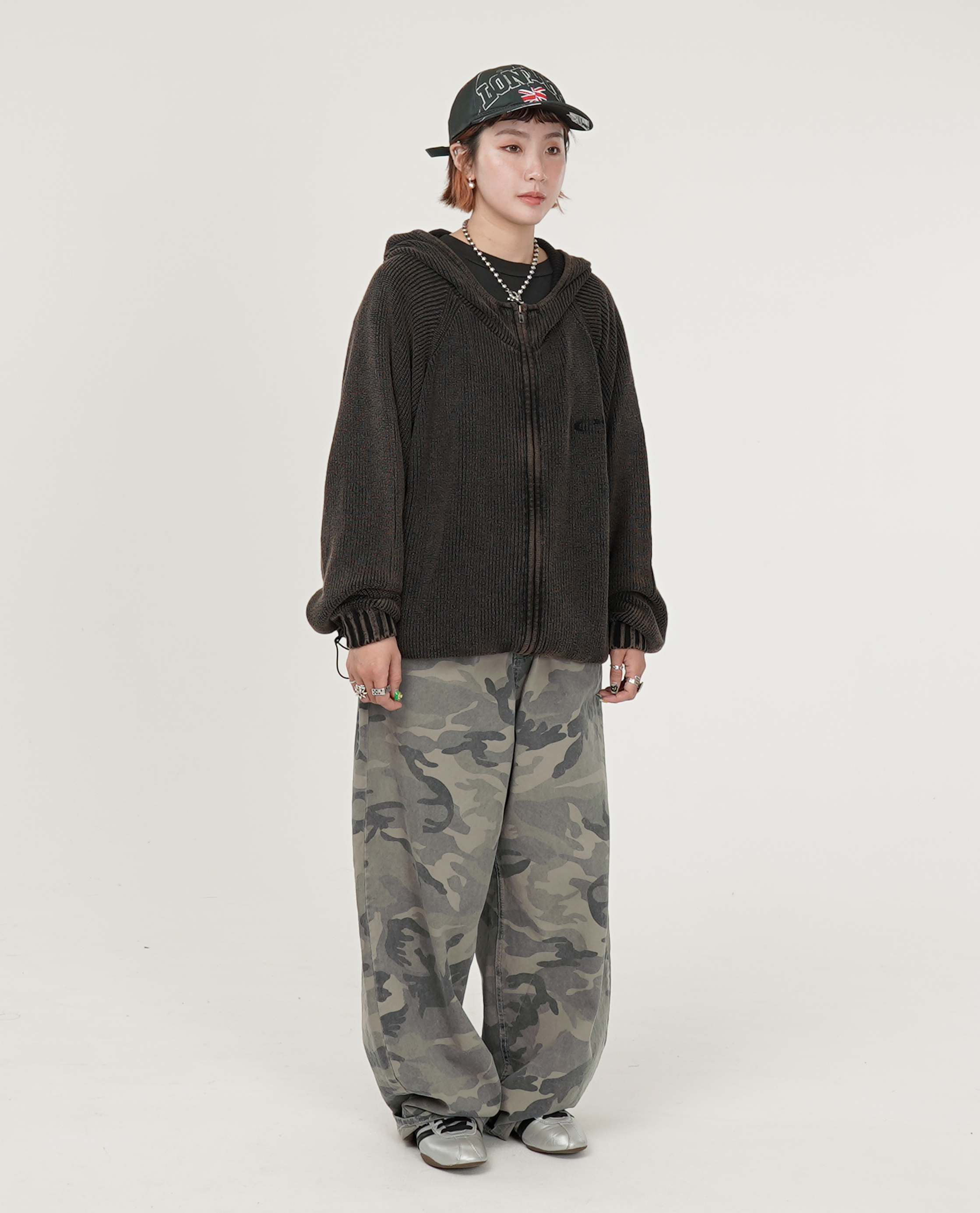 F-LAGSTUF-F CPG KNIT DYE JACKET - 25SS