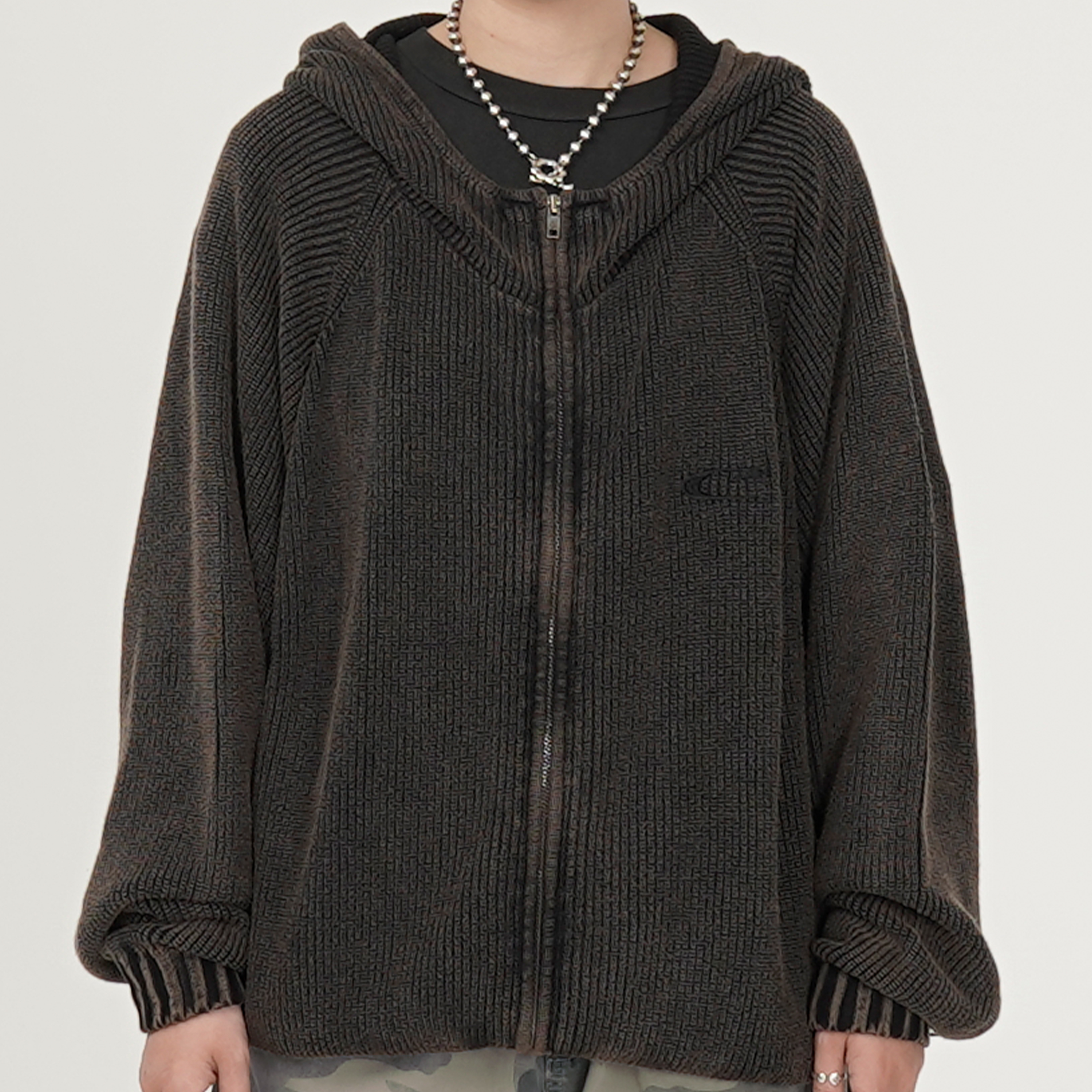 F-LAGSTUF-F CPG KNIT DYE JACKET - 25SS