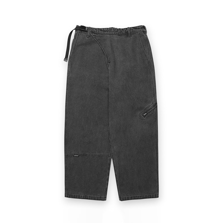 B-SIDE SLANTED GURKHA PANTS