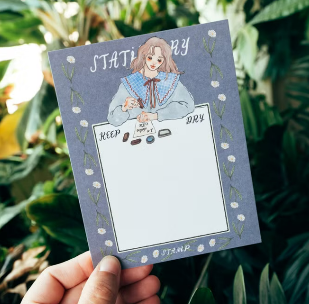 集章生活 印章收集卡 5張入 明信片｜甜蜜生活 la dolce vita 臺灣