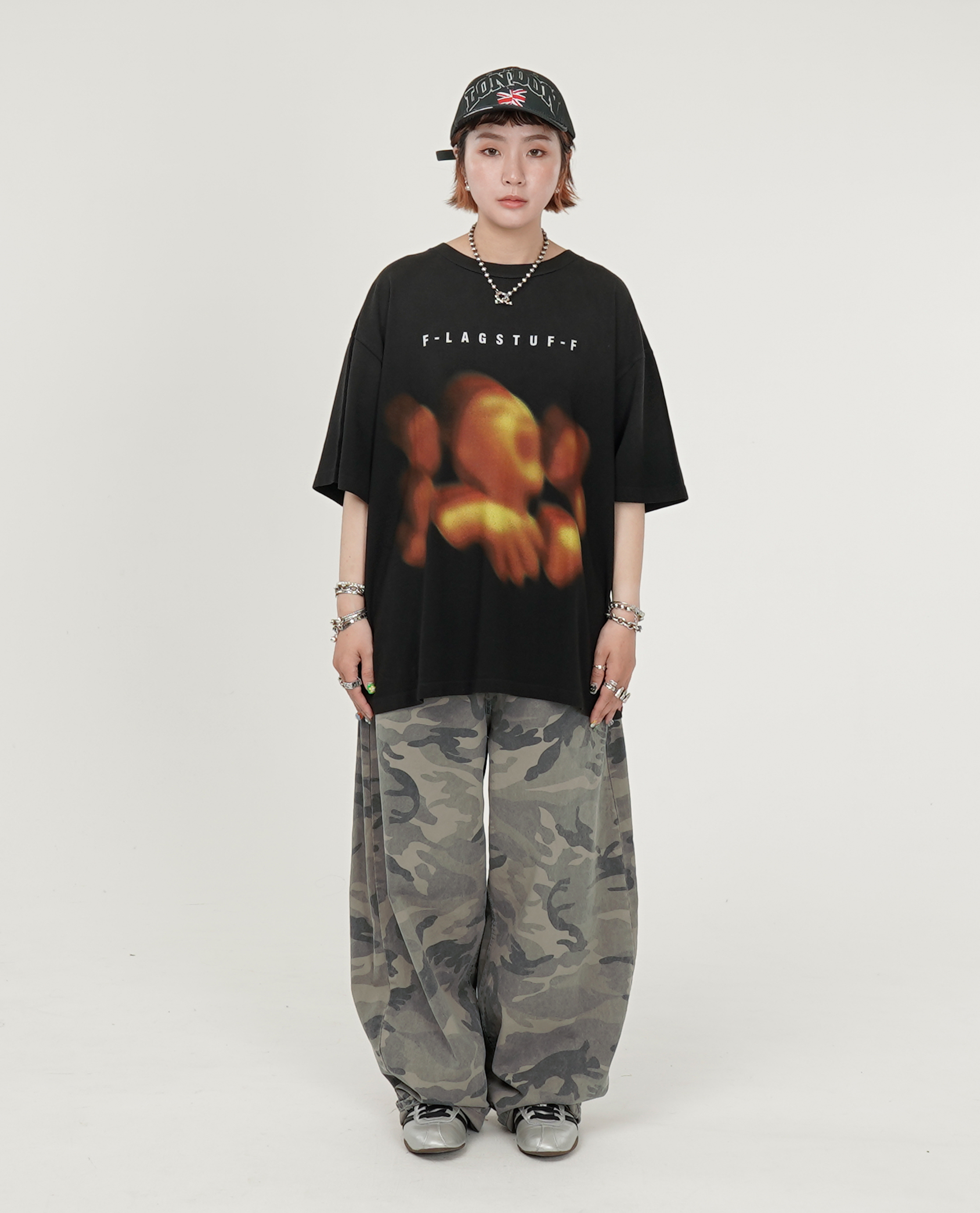 F-LAGSTUF-F "WAKE UP" TEE - 25SS