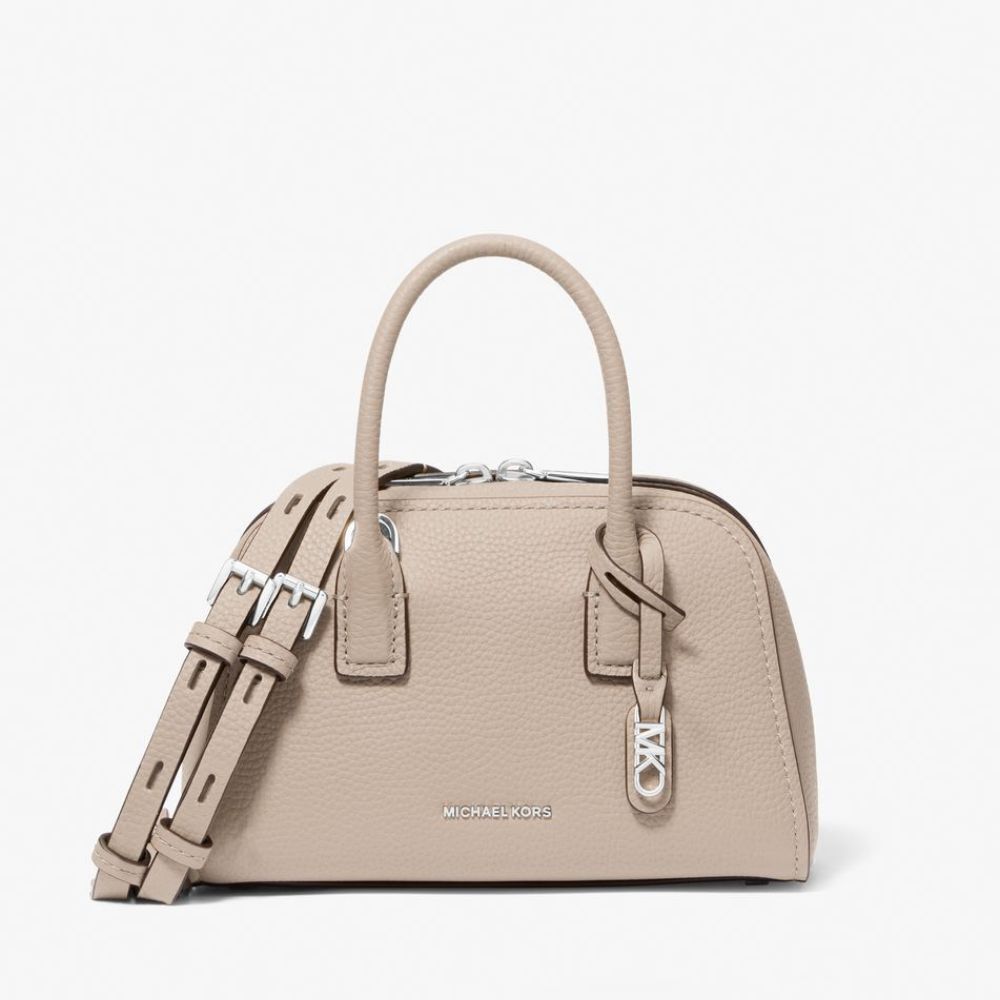 【MICHAEL KORS】ASHTON淺沙色小型肩背提包