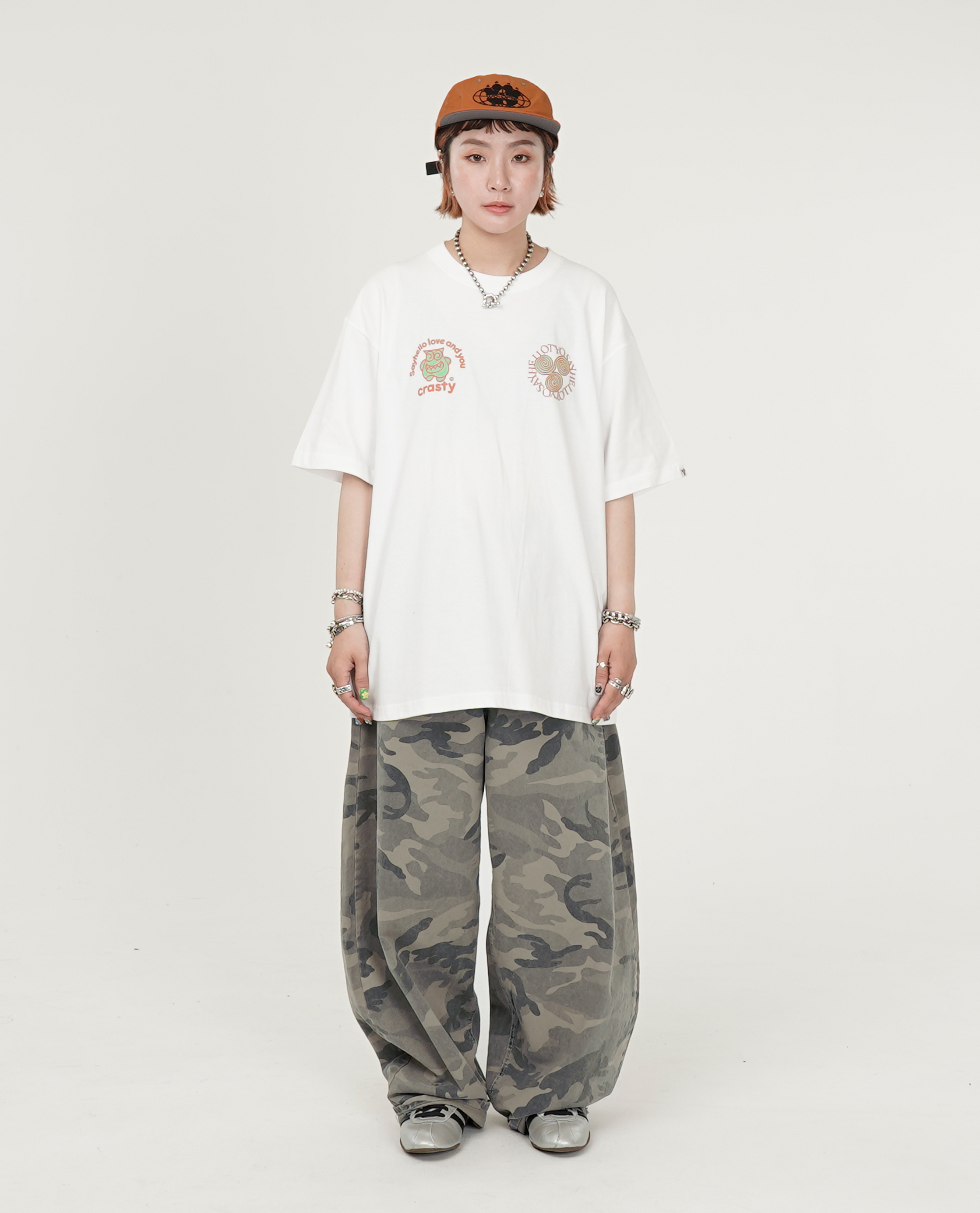 SAYHELLO Crasty On Logo S/S Tee - 25SS