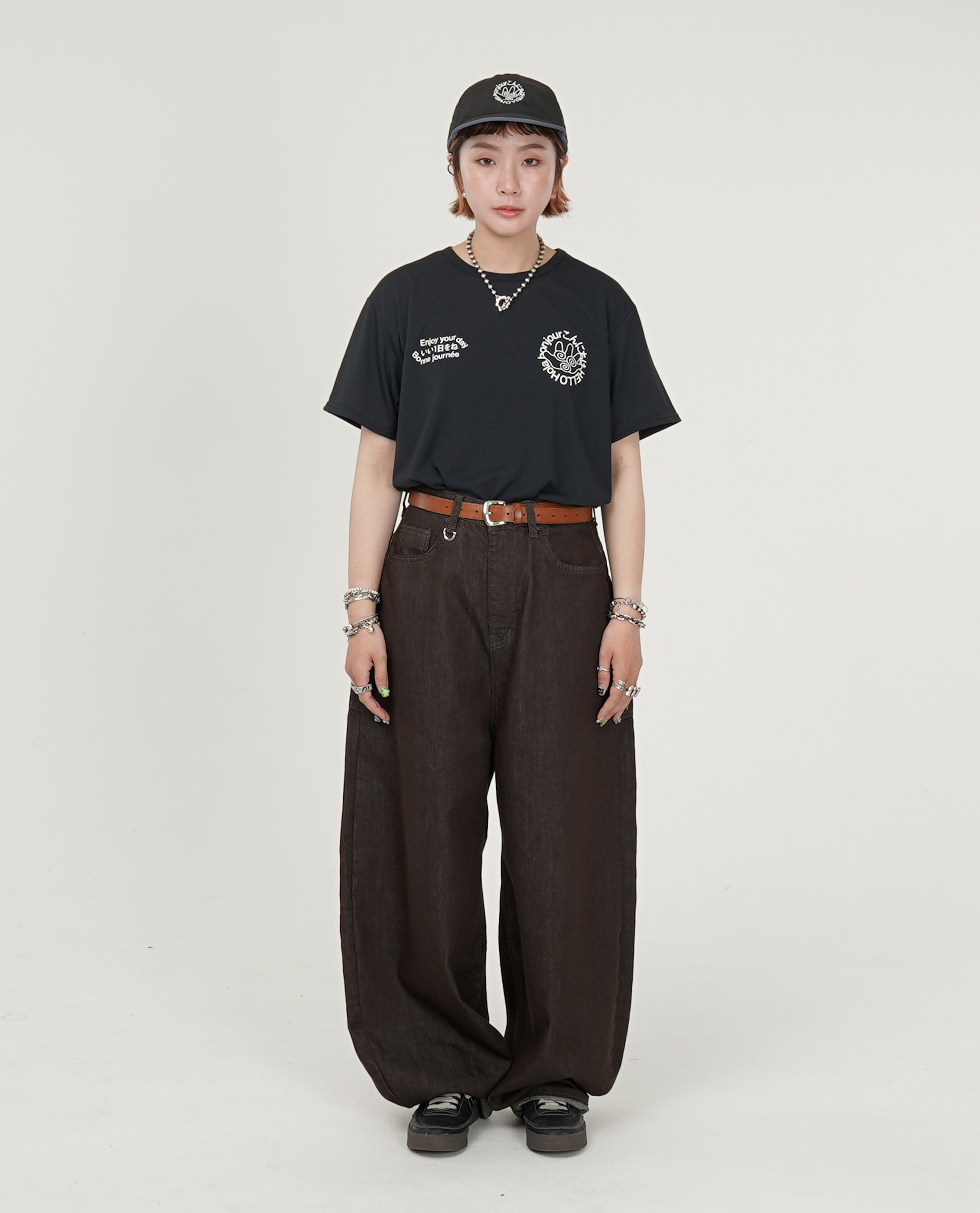 SAYHELLO Konnichiwa S/S Tee - 25SS