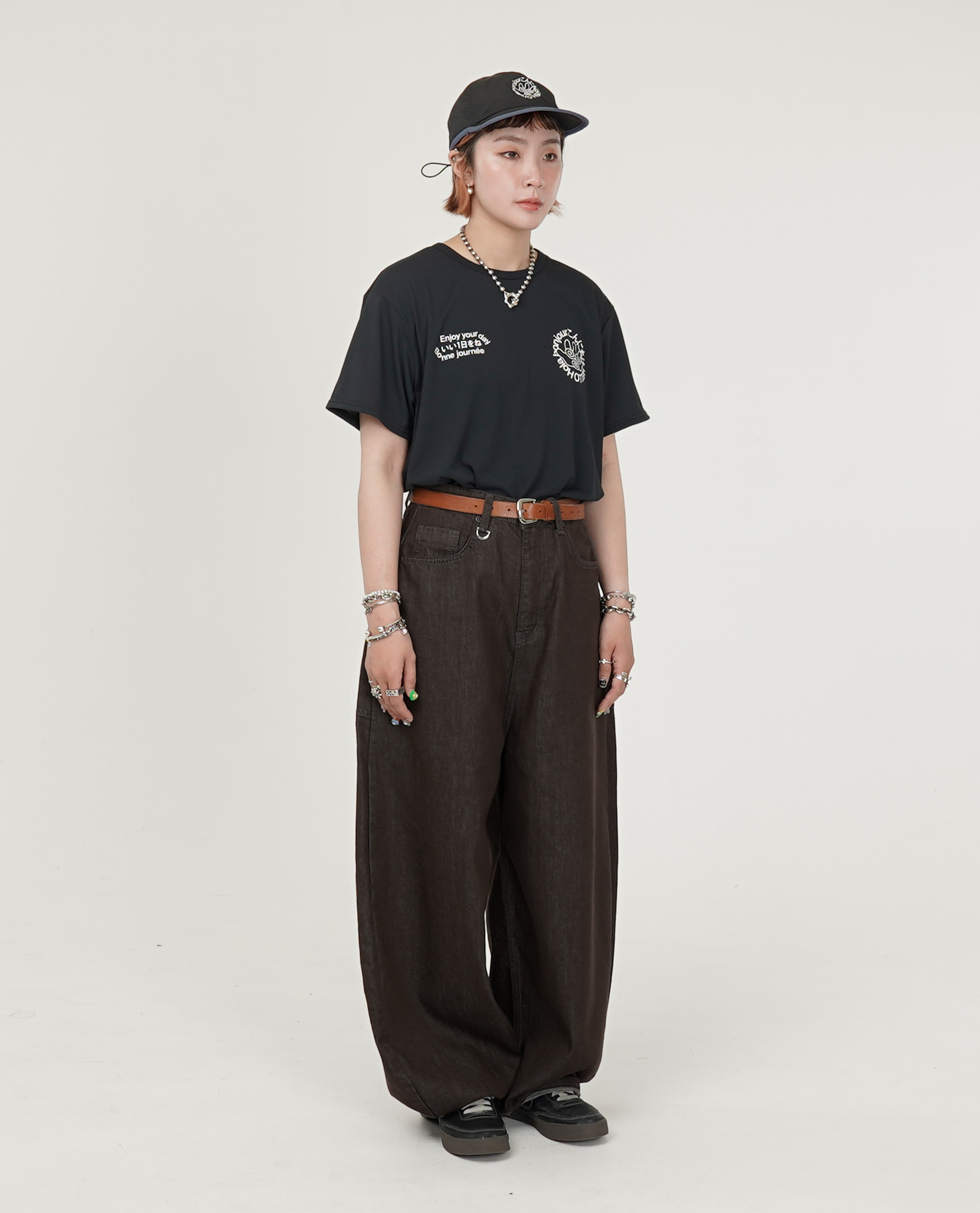 SAYHELLO Konnichiwa S/S Tee - 25SS