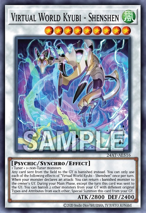 24AT-AE516 Virtual World Kyubi - Shenshen