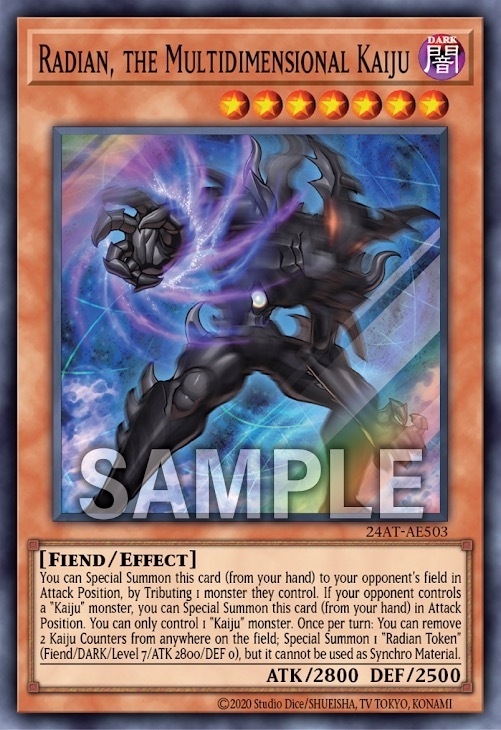 24AT-AE503 Radian, the Multidimensional Kaiju