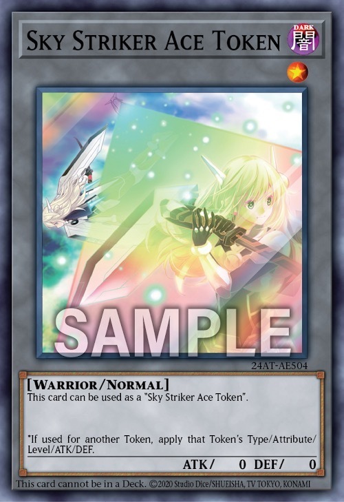 24AT-AE504 Sky Striker Ace Token