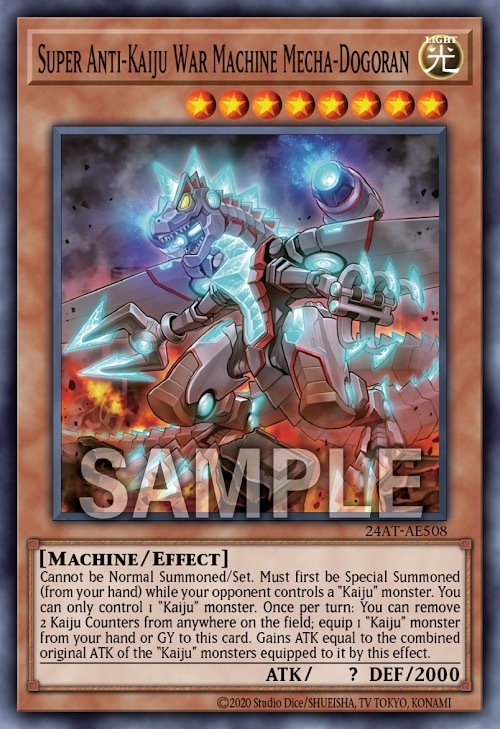 24AT-AE508 Super Anti-Kaiju War Machine Mecha-Dogoran