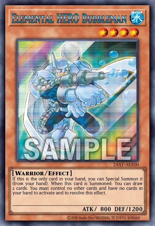 24AT-AE500 Elemental HERO Bubbleman