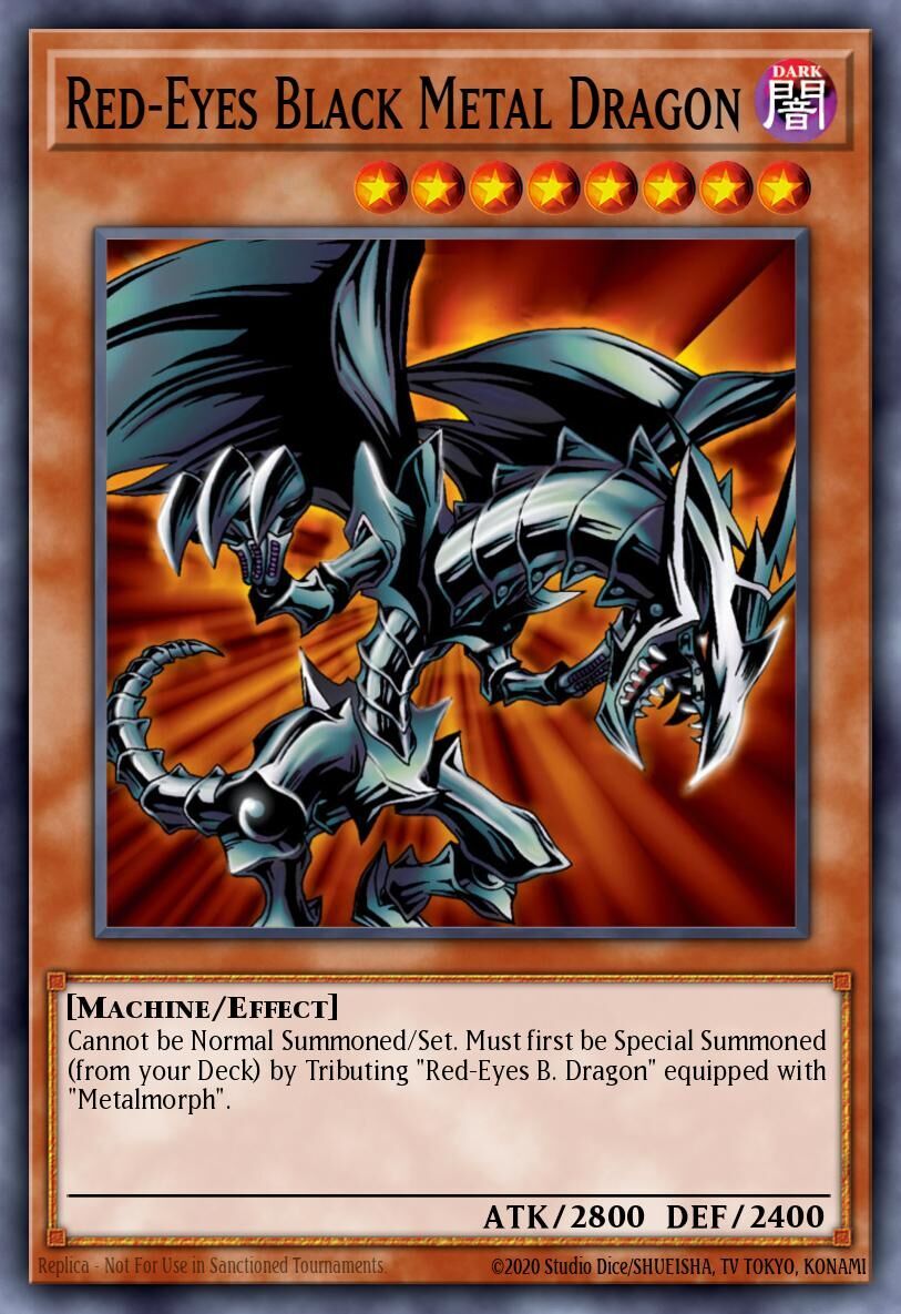 24AT-AE400 Red-Eyes Black Metal Dragon