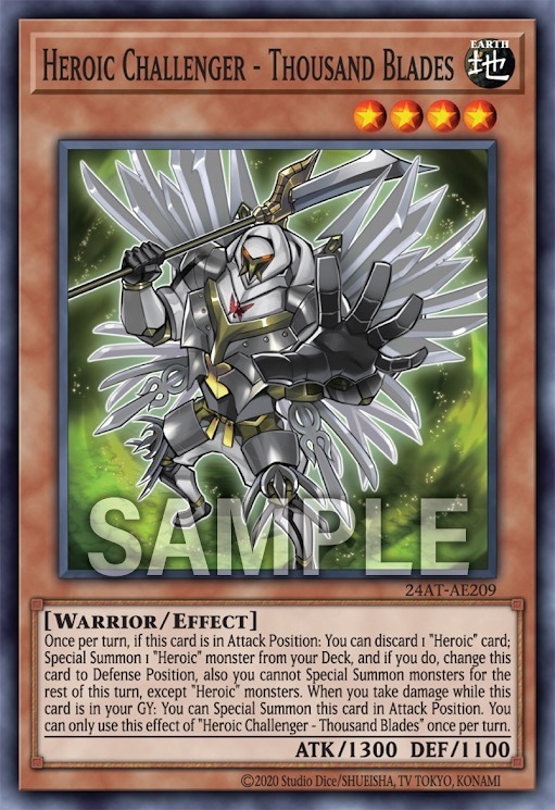 24AT-AE209 Heroic Challenger - Thousand Blades