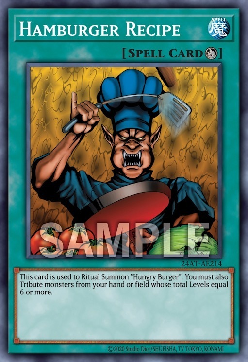 24AT-AE214 Hamburger Recipe