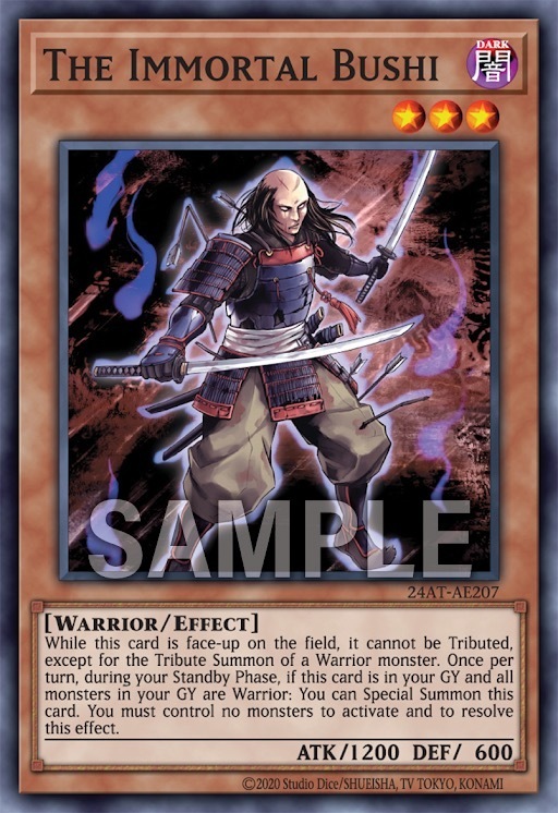 24AT-AE207 The Immortal Bushi