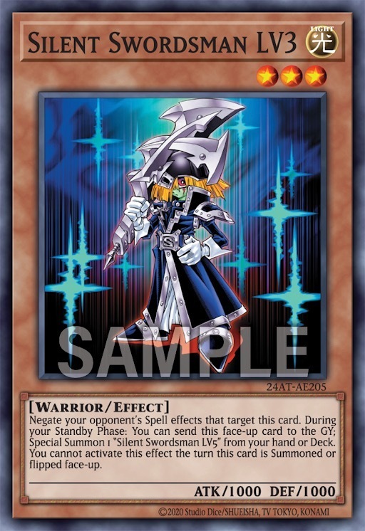 24AT-AE205 Silent Swordsman LV3