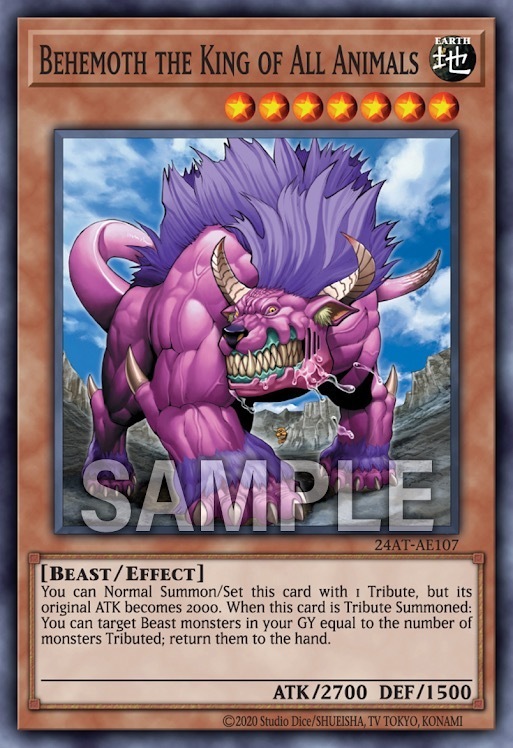 24AT-AE107 Behemoth the King of All Animals