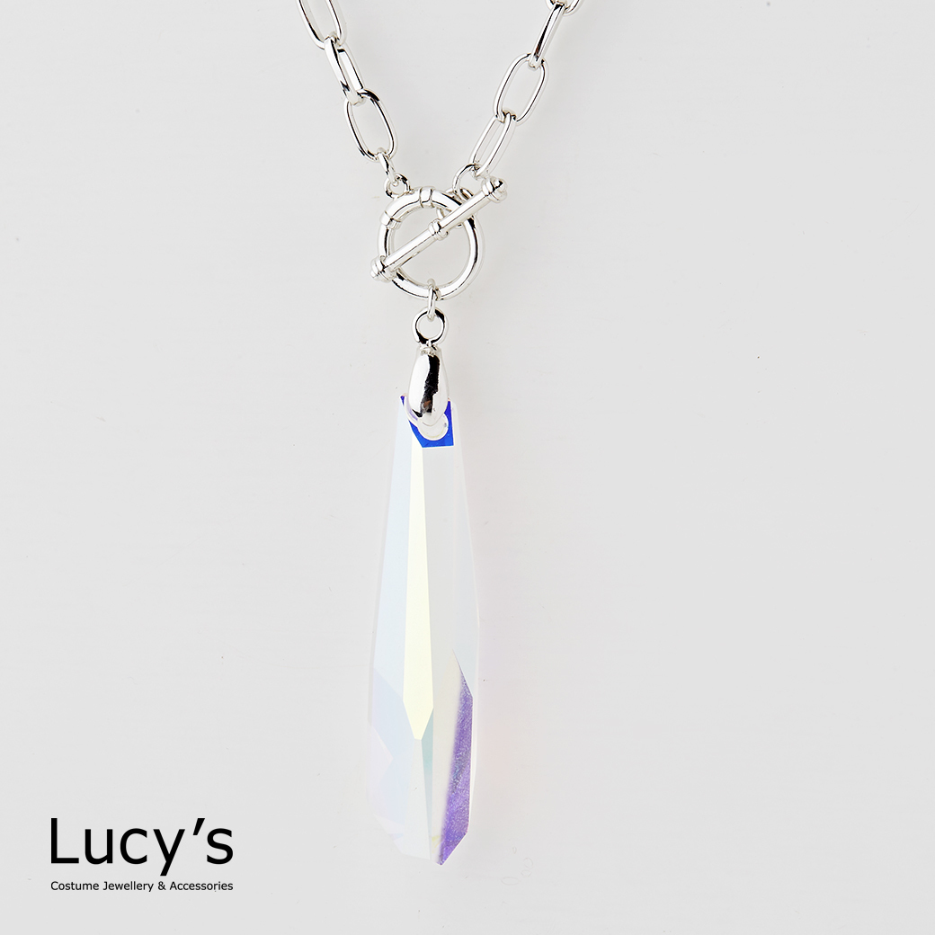 SHINNING T扣項鍊 (二色) (123195/123196)