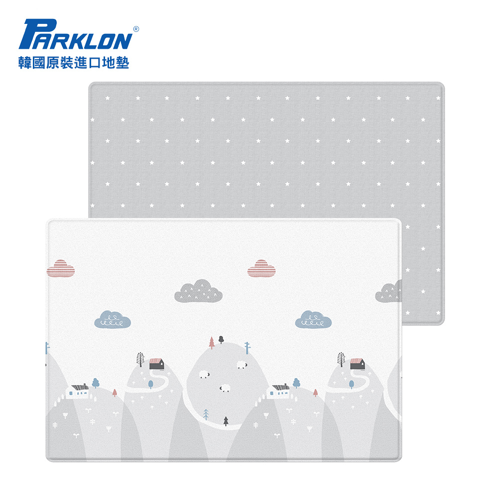 【PARKLON】韓國帕龍-PURE SOFT 系列 雙面加厚1.2CM 爬行地墊 - 星星去旅行