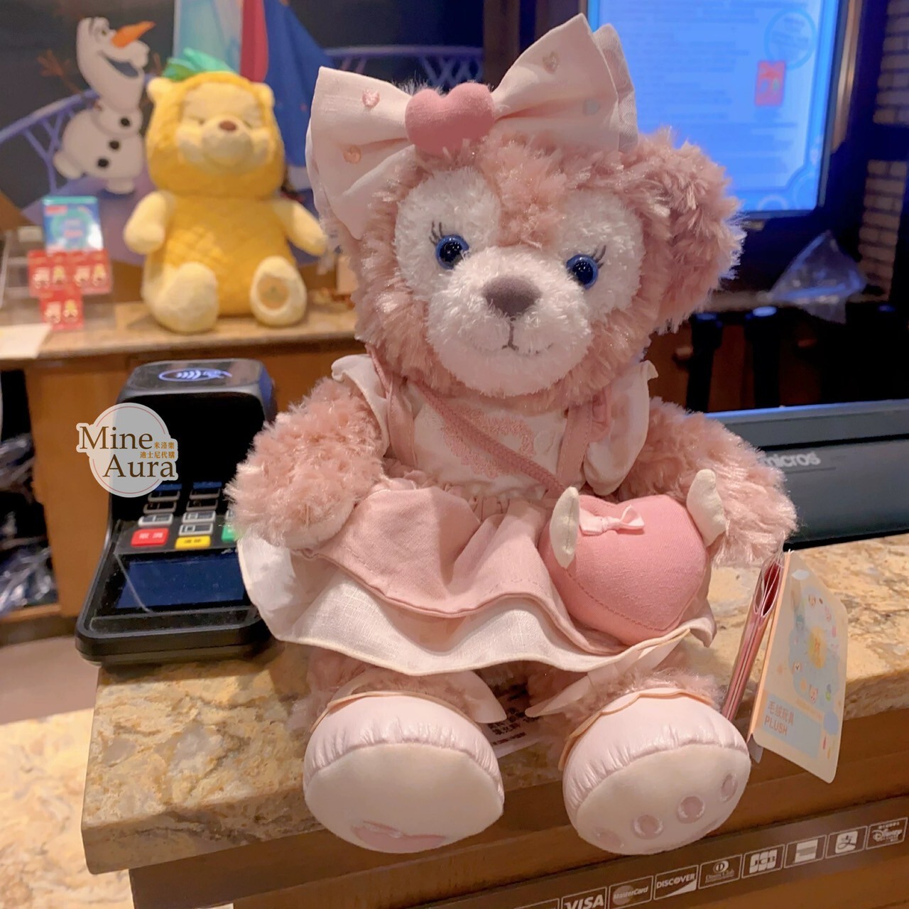 達菲 Duffy 與好友們 自然的色彩系列 雪莉玫 ShellieMay SS號 娃娃 玩偶 -上海迪士尼樂園