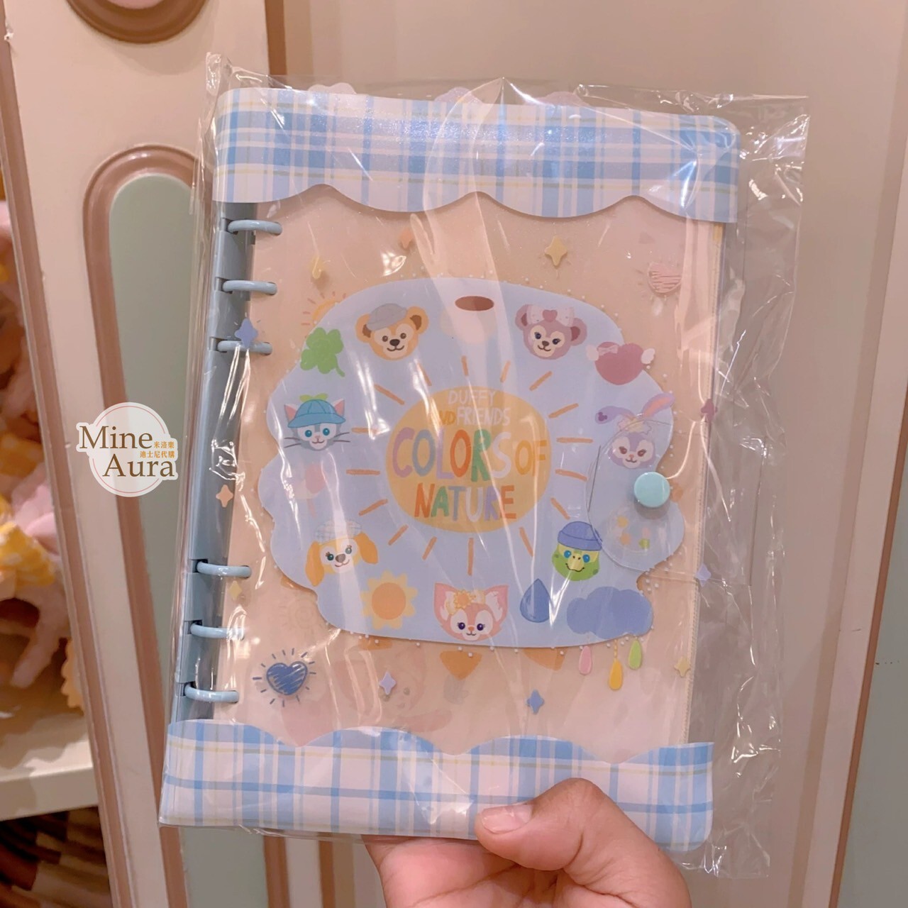 達菲 Duffy 與好友們 自然的色彩系列 筆記本 記事本 -上海迪士尼樂園