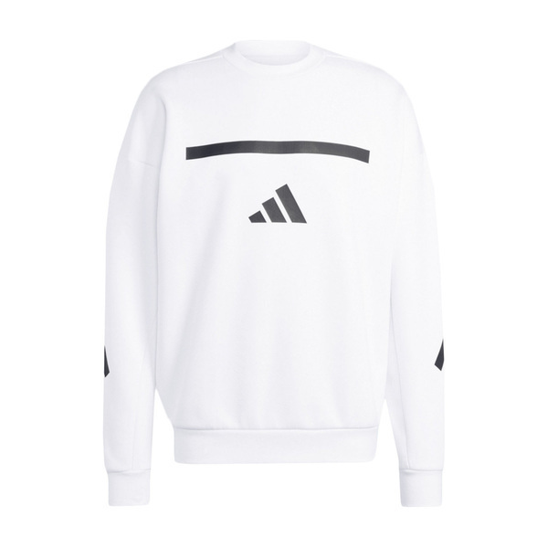 Adidas M Z.N.E. CRW JF2451 男 長袖 上衣 圓領 寬鬆 運動 訓練 休閒 舒適 白