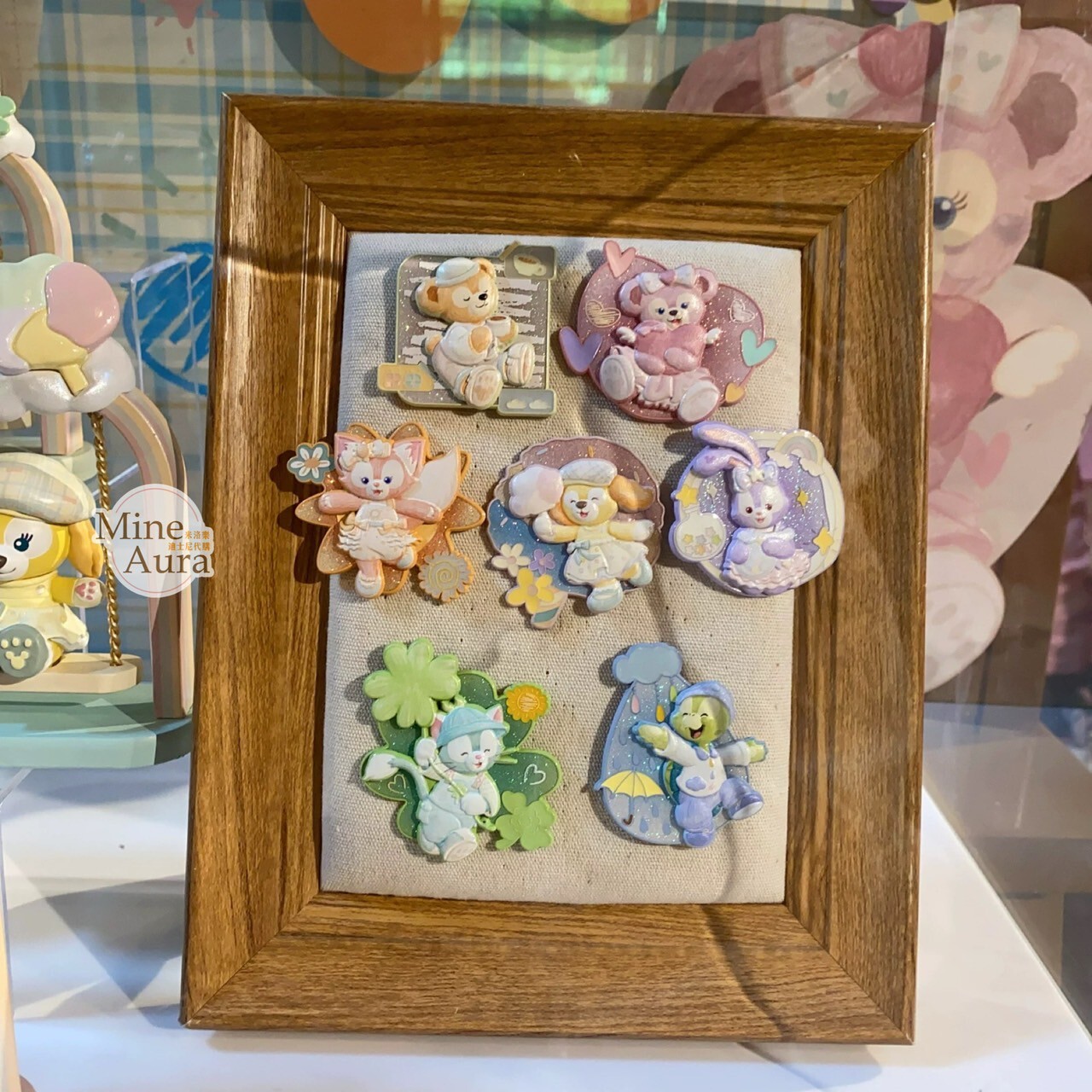 達菲 Duffy 與好友們 自然的色彩系列 徽章 PIN 盲選盒 盲盒 -上海迪士尼樂園