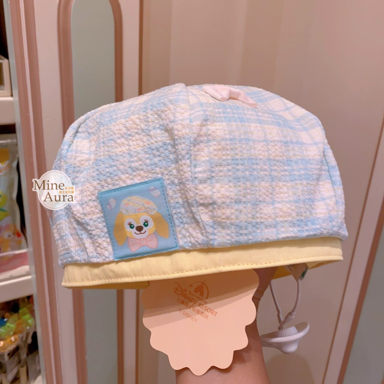 達菲 Duffy 與好友們 自然的色彩系列 可琦安 餅乾 CookieAnn 貝雷帽 帽子 -上海迪士尼樂園