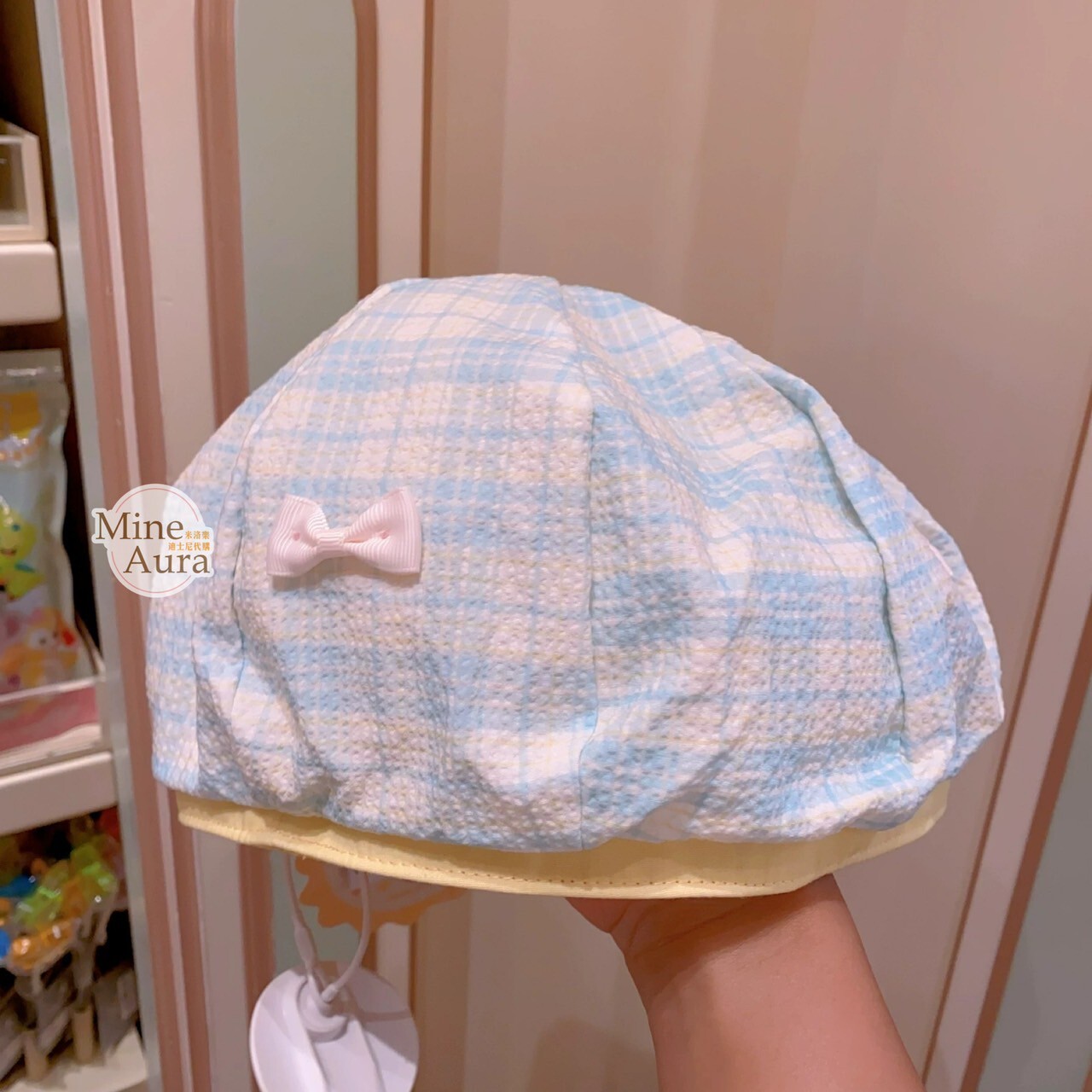 達菲 Duffy 與好友們 自然的色彩系列 可琦安 餅乾 CookieAnn 貝雷帽 帽子 -上海迪士尼樂園