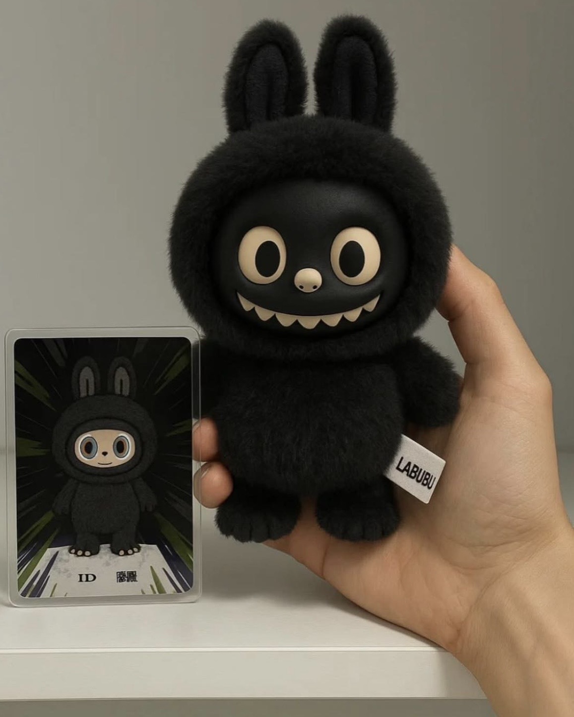 ONLULU 惡搞 翻玩 歐LULU 非洲 拉布布 全黑 黑色 娃娃 吊飾 掛件