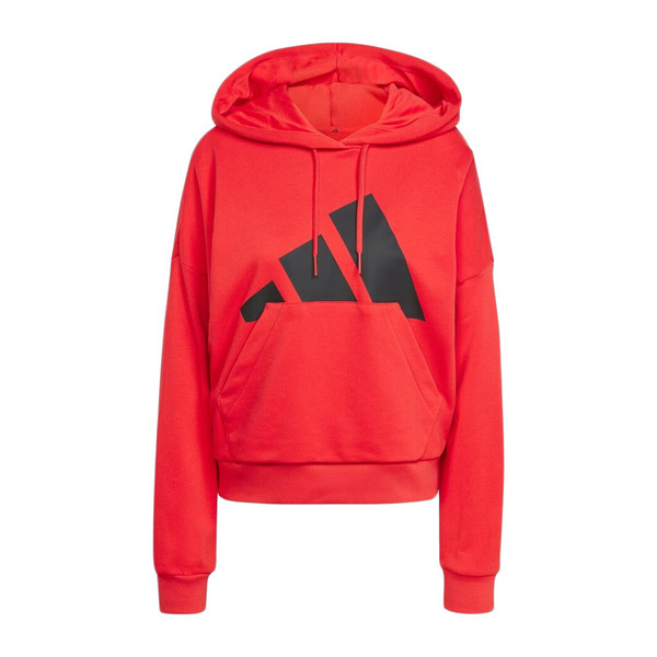 Adidas W BL FT HD JN1849 女 連帽上衣 帽t 連帽長袖 休閒穿搭 紅