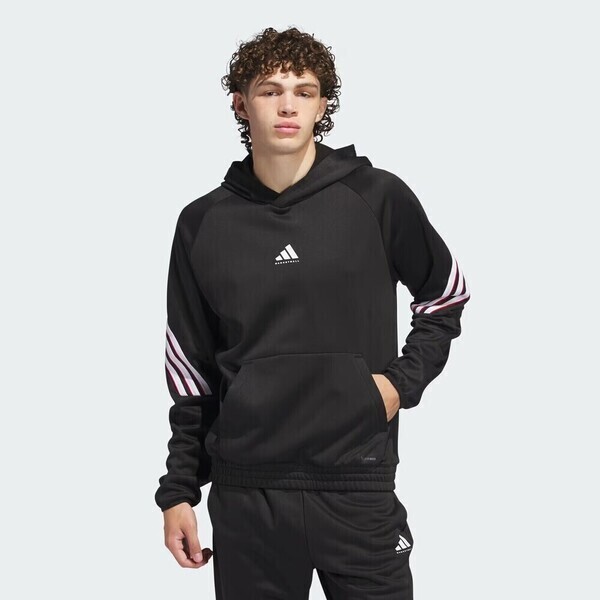 Adidas Crazywarm Hoody JN2491 男 連帽上衣 帽t 連帽長袖 休閒穿搭 保暖 黑