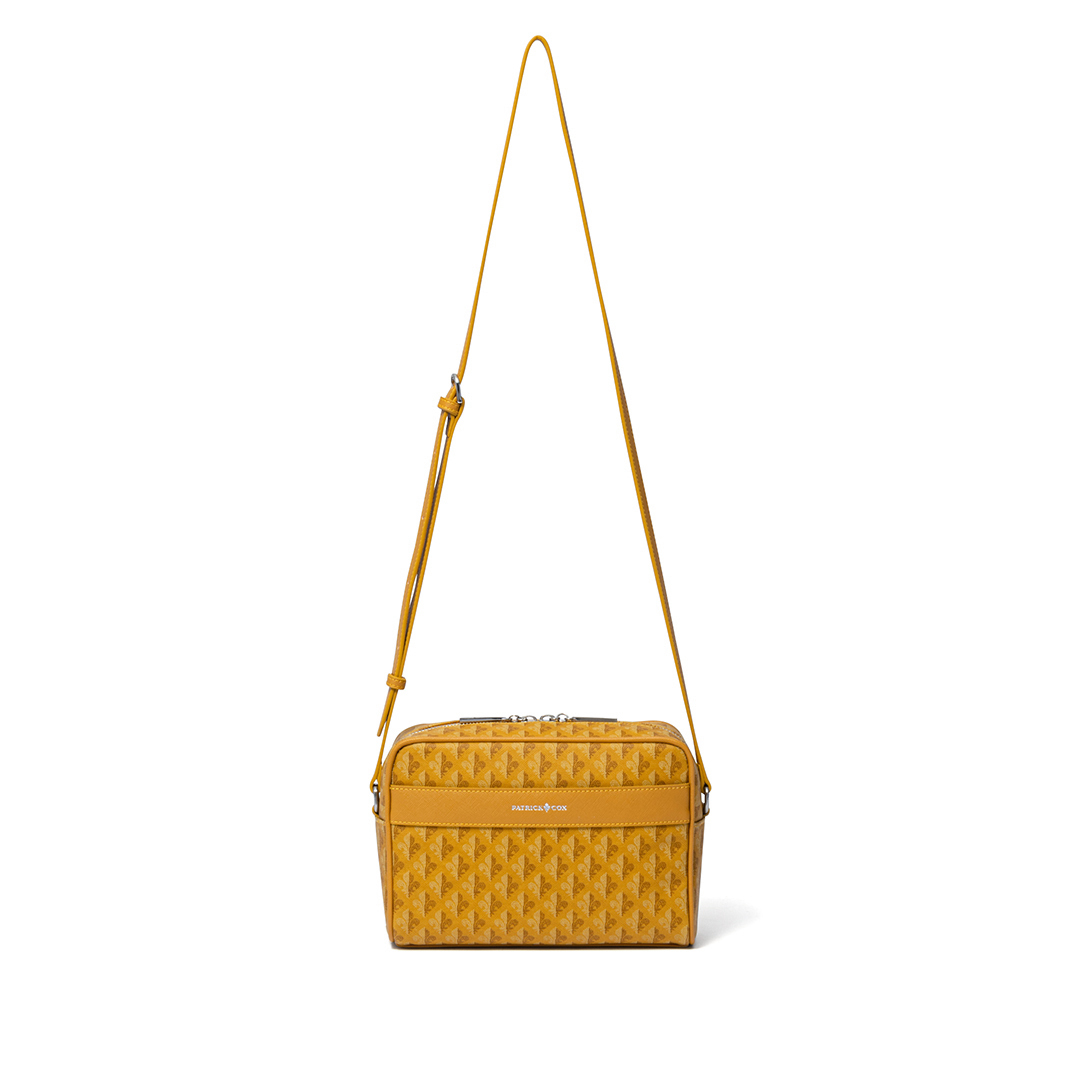 Patrick Cox Colorful Maison Shoulder Bag (Yellow)