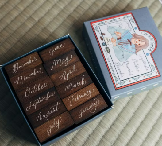 英文月份 印章組 甜蜜生活印章組｜甜蜜生活La Dolce Vita 台灣