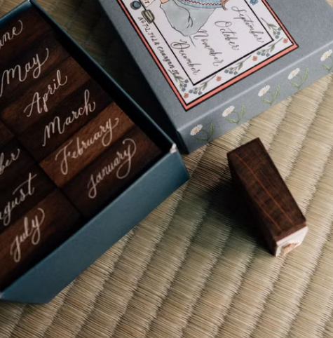 英文月份 印章組 甜蜜生活印章組｜甜蜜生活La Dolce Vita 台灣