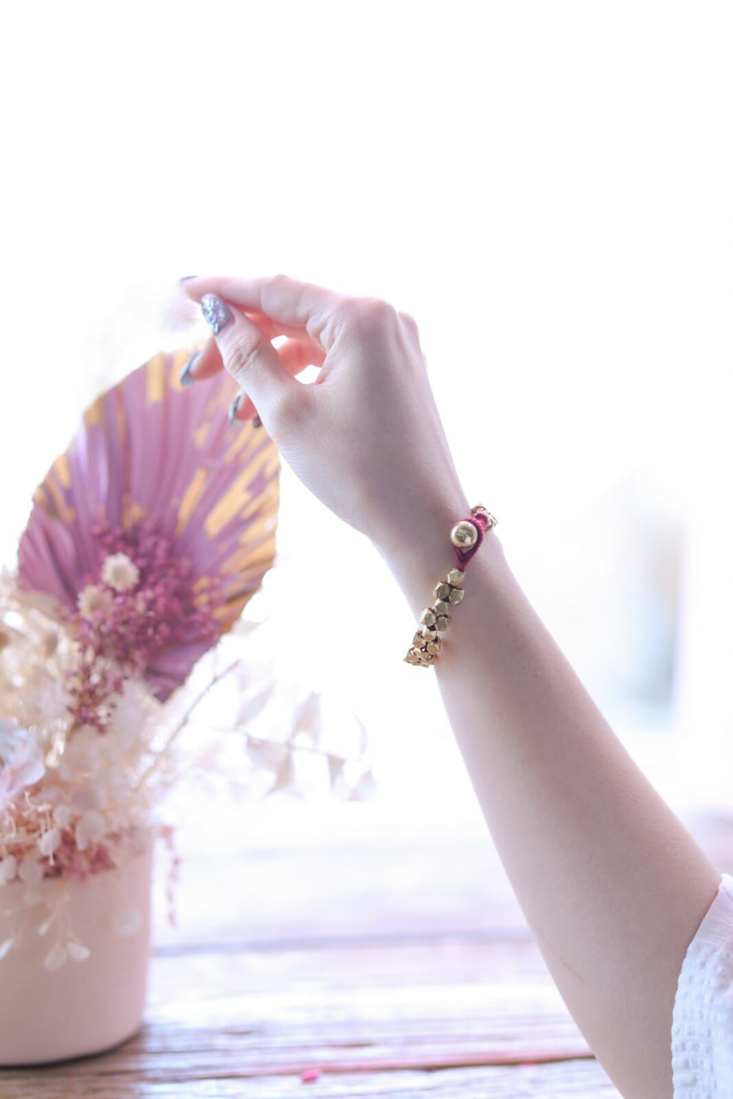 MACRAME ACC - GACC002B - 酒紅色