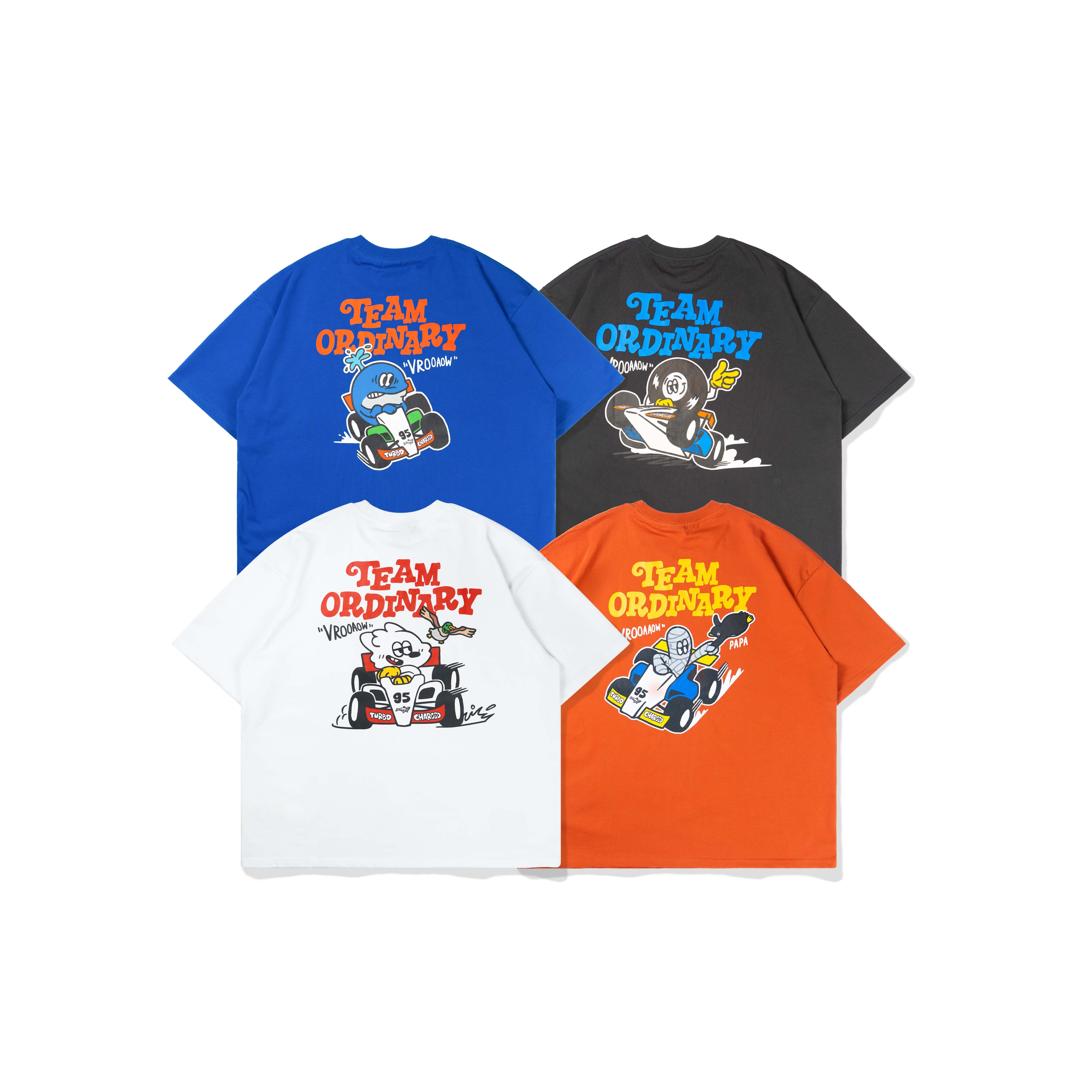 Ordinary 經典角色賽車短Tee