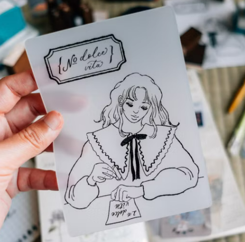 印章女孩 甜蜜生活 印章墊｜甜蜜生活La dolce vita 臺灣