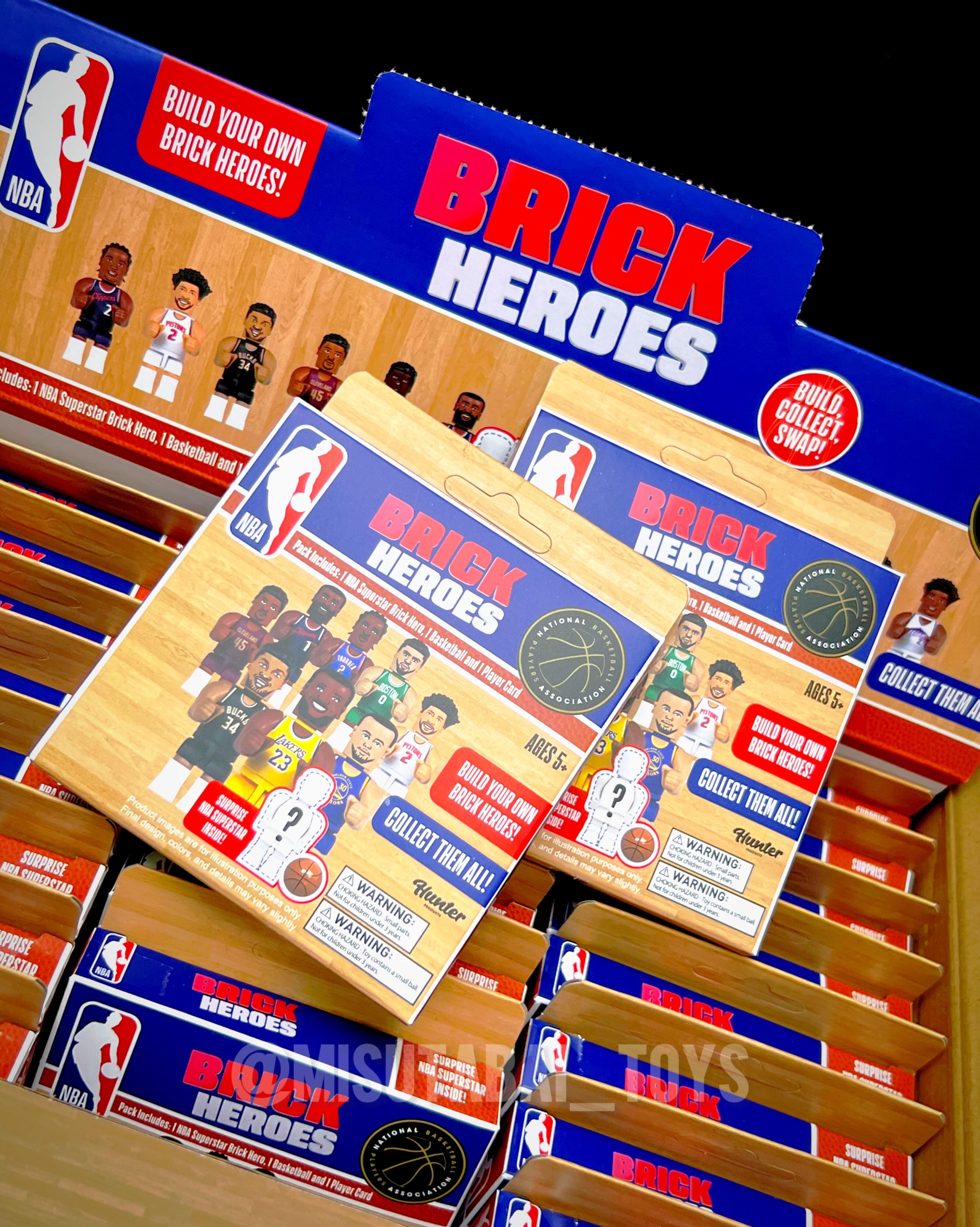 NBA Brick Heroes: Figures Asst. Blind box