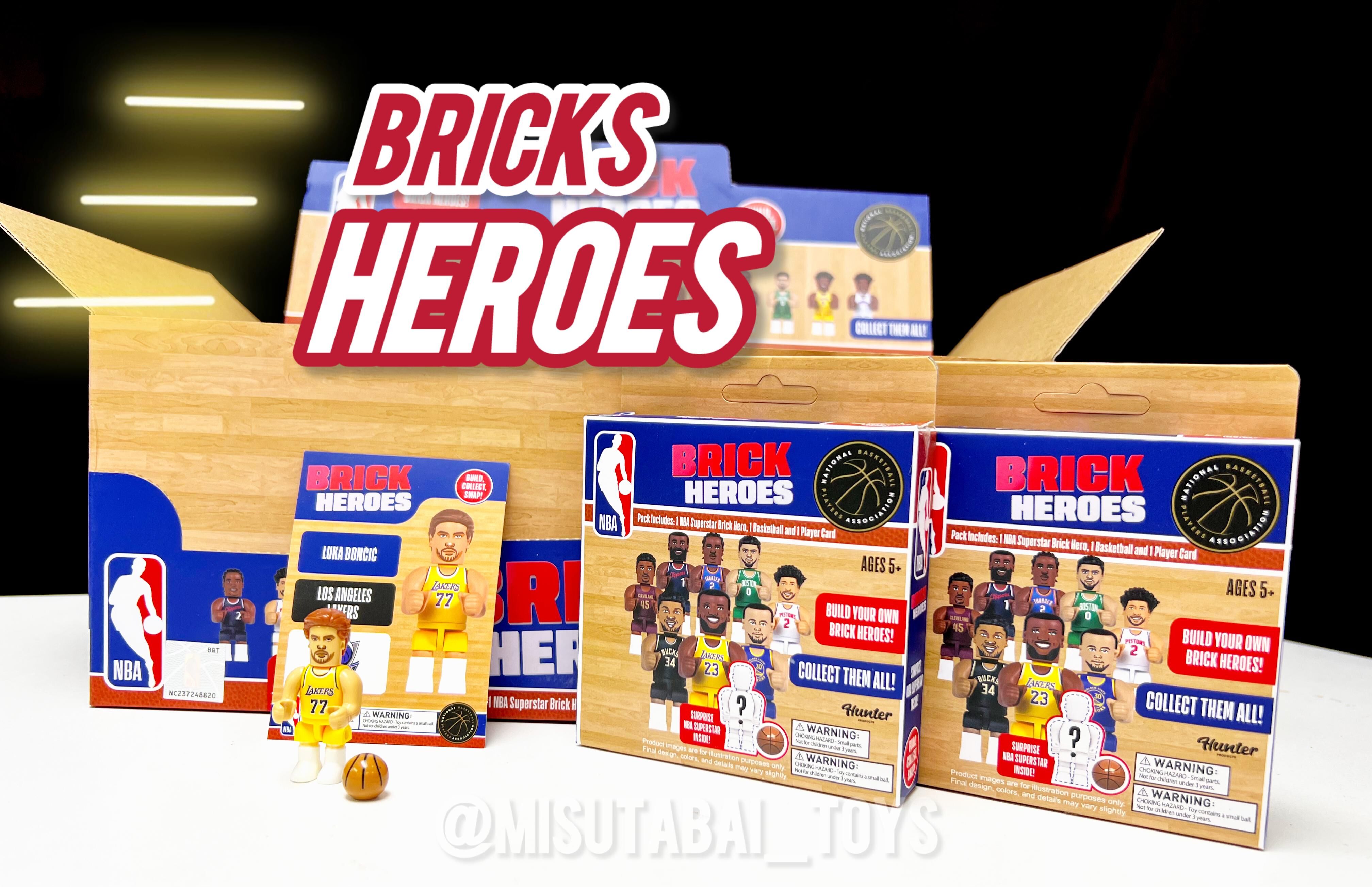 NBA Brick Heroes: Figures Asst. Blind box