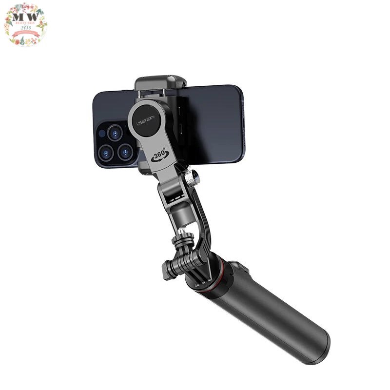 USATISFY|AI人臉靈敏追蹤360°運鏡防抖雲台藍牙便攜多場景影創美拍桿Pro
