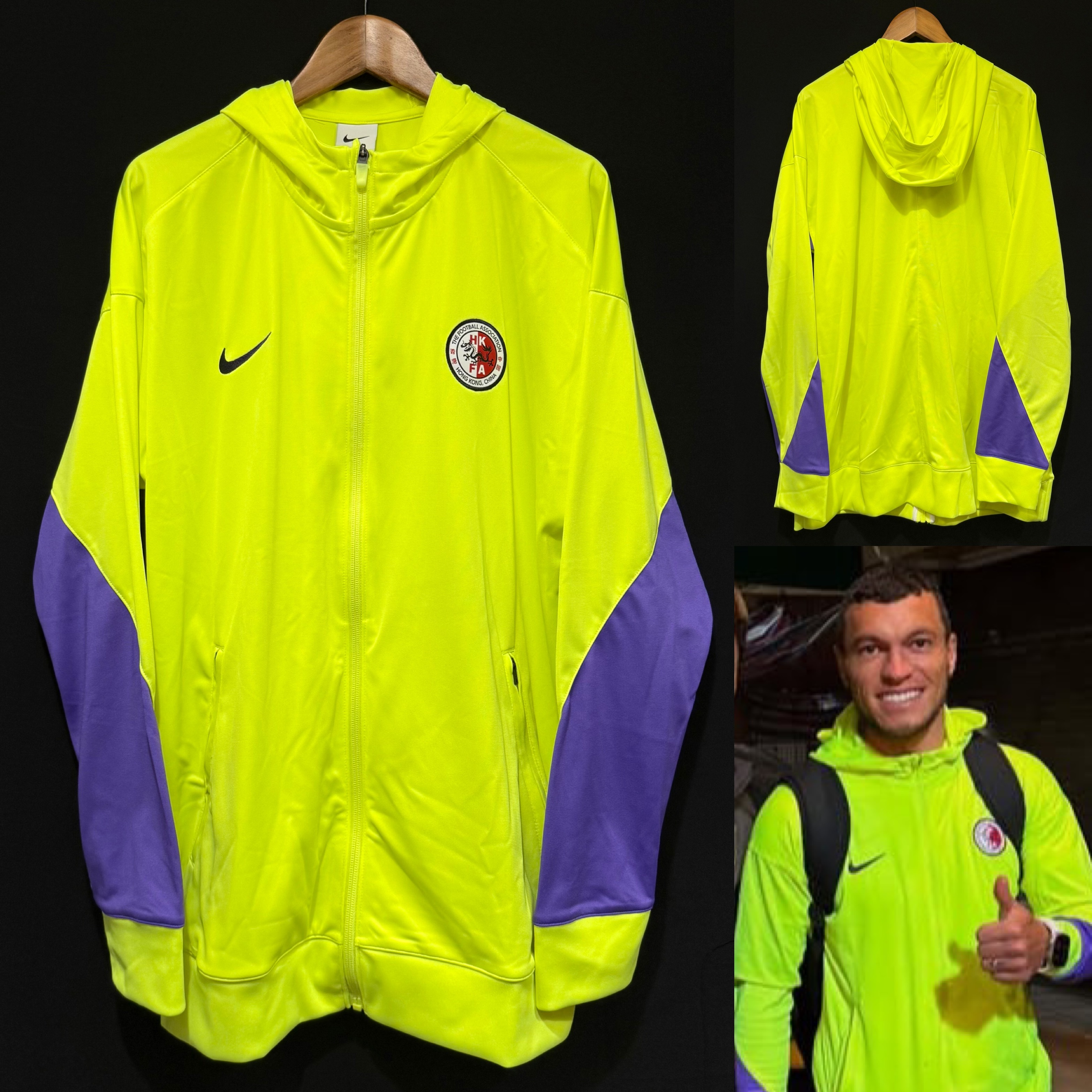 (Player Issue) Hong Kong Football Team 2024-2025 Nike Player Issue Jacket