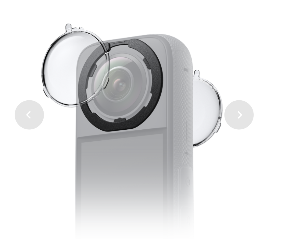 ※ Insta360 X3 標準拆卸式鏡頭保護鏡