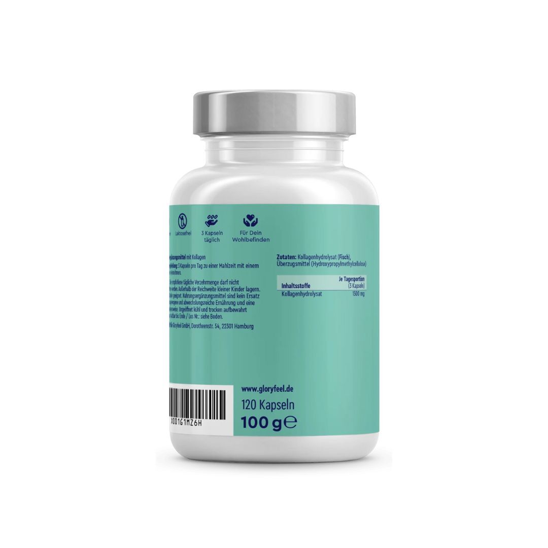 Gloryfeel 純海洋膠原蛋白膠囊 120粒